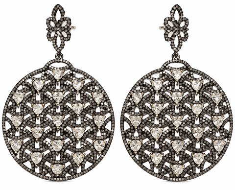 Rose Diamond Earrings