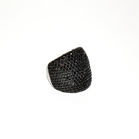Black Spinel Ring