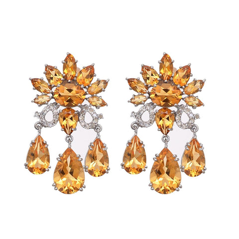 Citrine Drop Earrings