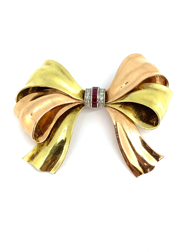 Vintage Bow Pin