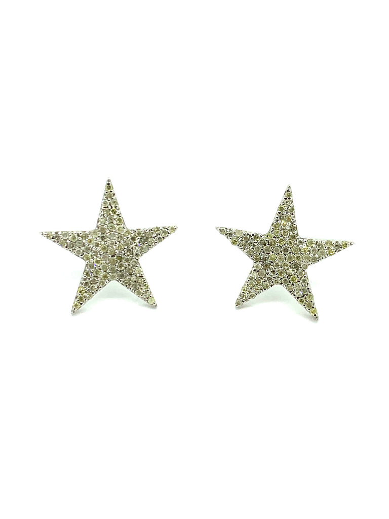 Diamond Star Earrings