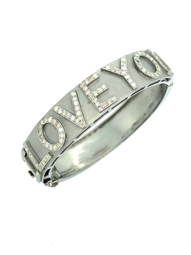 I LOVE YOU Diamond Bracelet