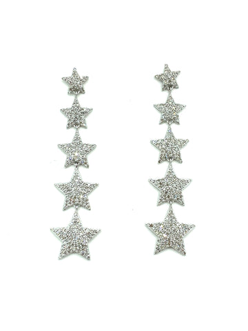 Diamond Star Earrings