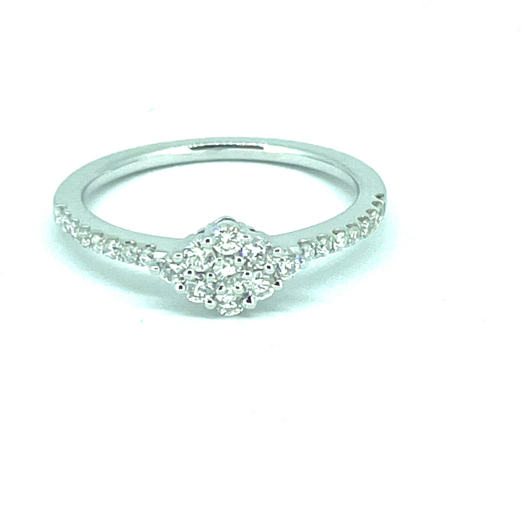 Diamond Half-Eternity Ring