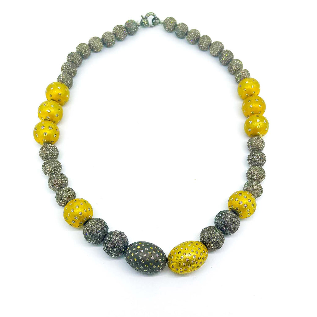 Diamond Ball Necklace